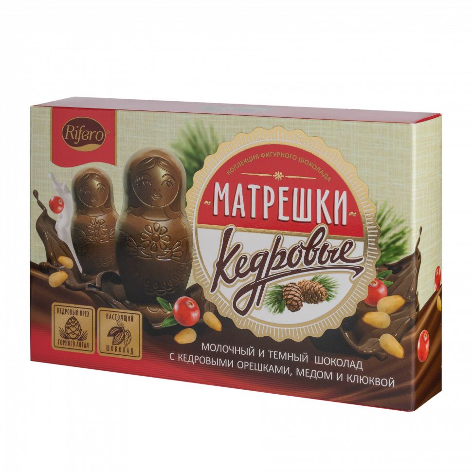  Риф и ко Конфеты "Матрёшки кедровые" 100г           в Полевской